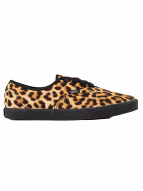 NEW in Box Vans Authentic Lowpro Skate Shoe in Leopard Size Women 7, Men 5.5